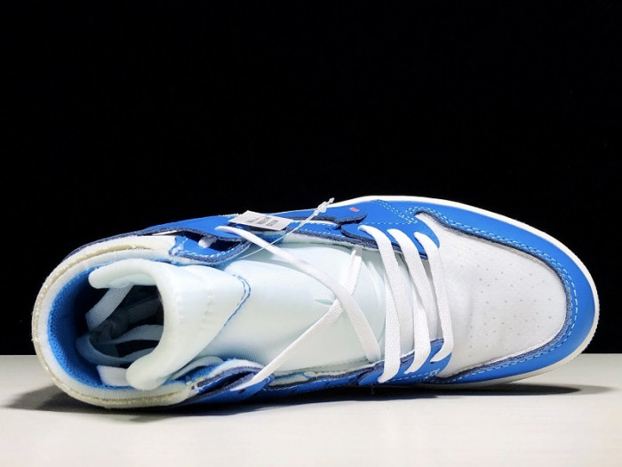 OF x Air Jordan 1 UNC AQ0818-148