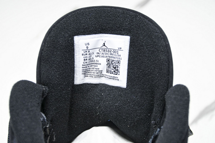 Air Jordan 3 Retro Black Cat CT8532-001（ NEW)