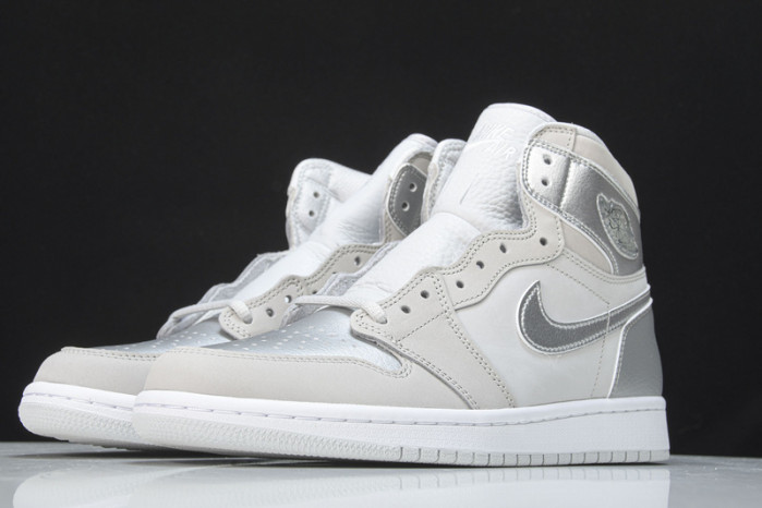 Air Jordan 1 Japan Neutral Grey Metallic Silver White DC1788-029