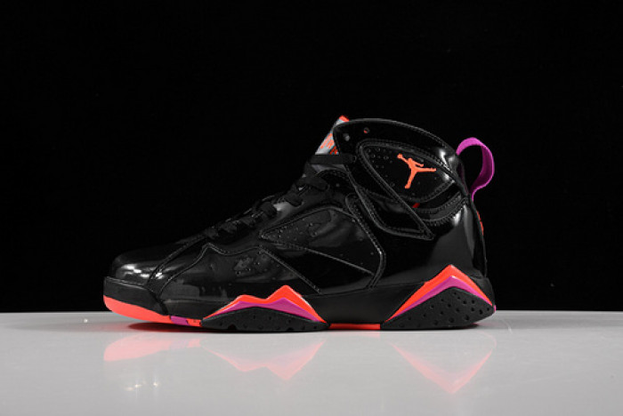 AIR JORDAN 7 RETRO BLACK PATENT 313358-006