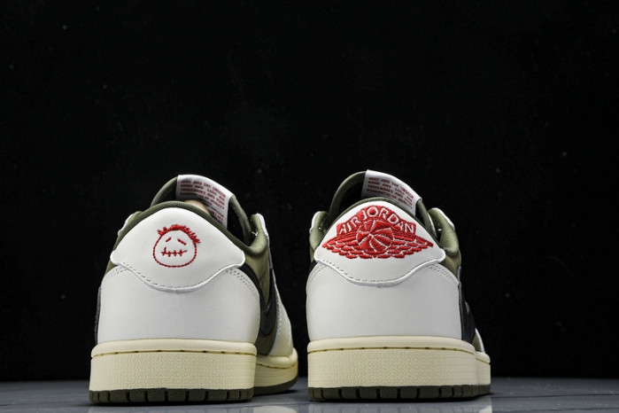 Travis Scott x Air Jordan 1 Low OG  “Medium Olive” DM7866-200