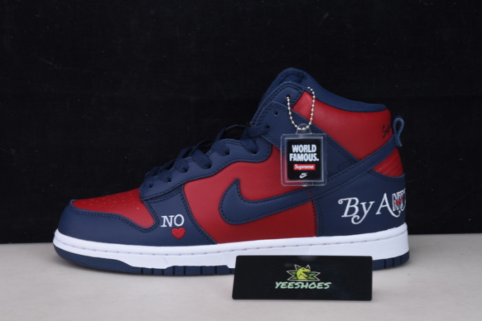 Supreme × Nike SB Dunk High DN3741-600
